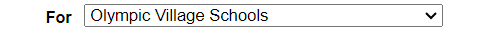 For drop-down at the district level.